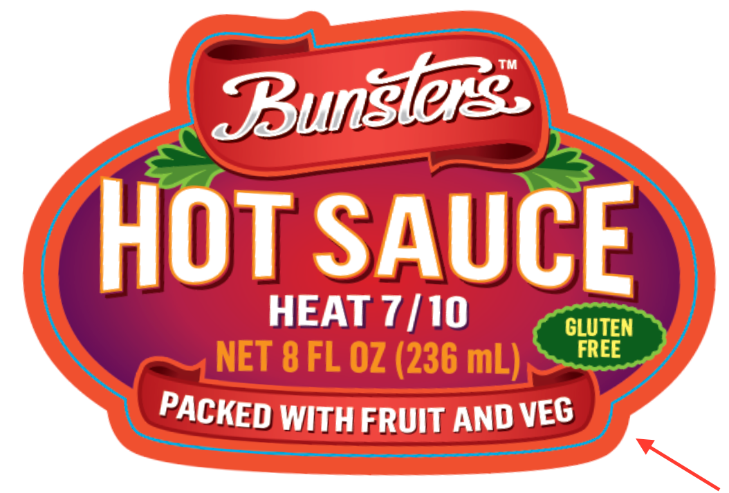 Bunsters info - We had to change our label!!