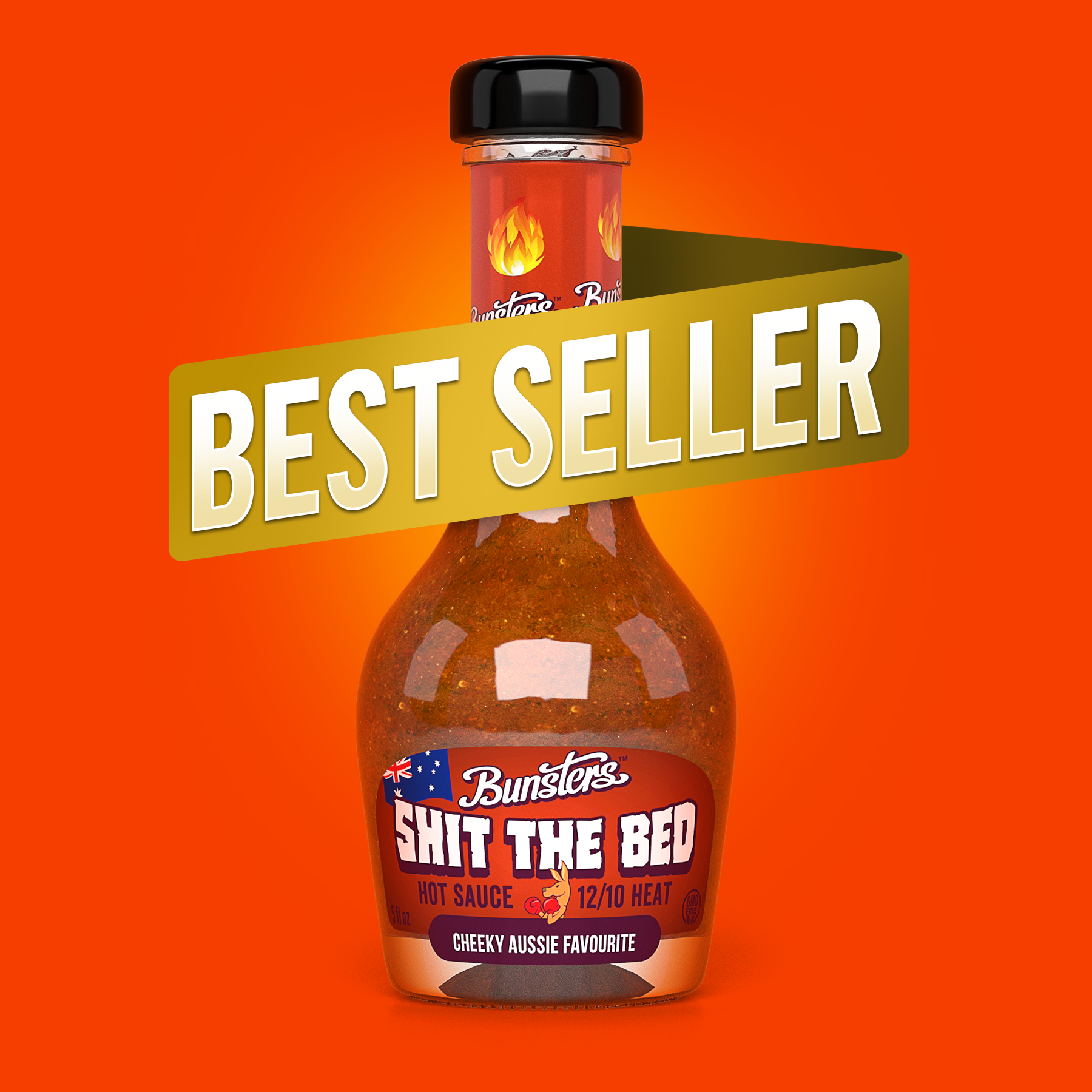 Bunsters Hot Sauce Shit The Bed 5 fl. oz – Bunsters Worldwide